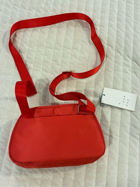 a new day Handbags - a new day Bright Red Crossbody Bag with Adjustable Strap New with tags